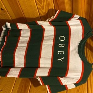 Obey short sleeve shirt
